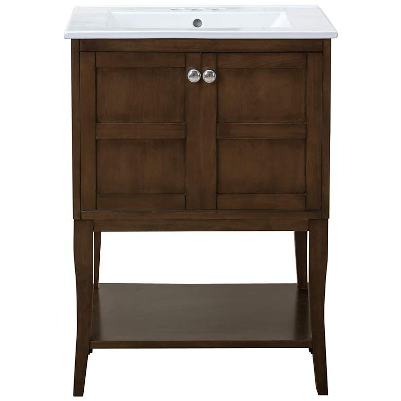 Image 2 2 Doors Cabinet 24 Inch X 18 Inch X 34 In.