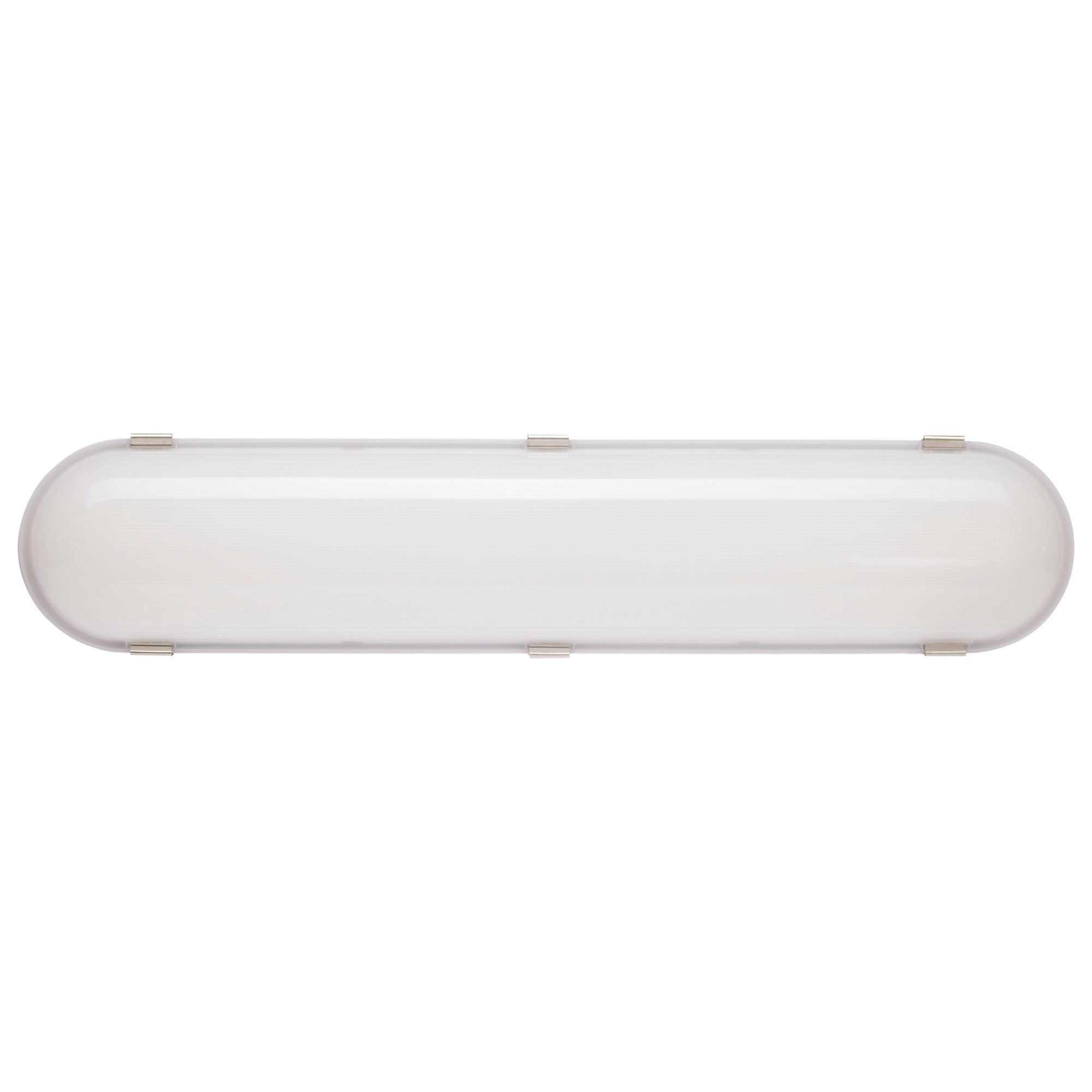 Image 3 2 Foot; 20W; Vapor Proof Linear Fixture with Integrated Microwave Sensor more views