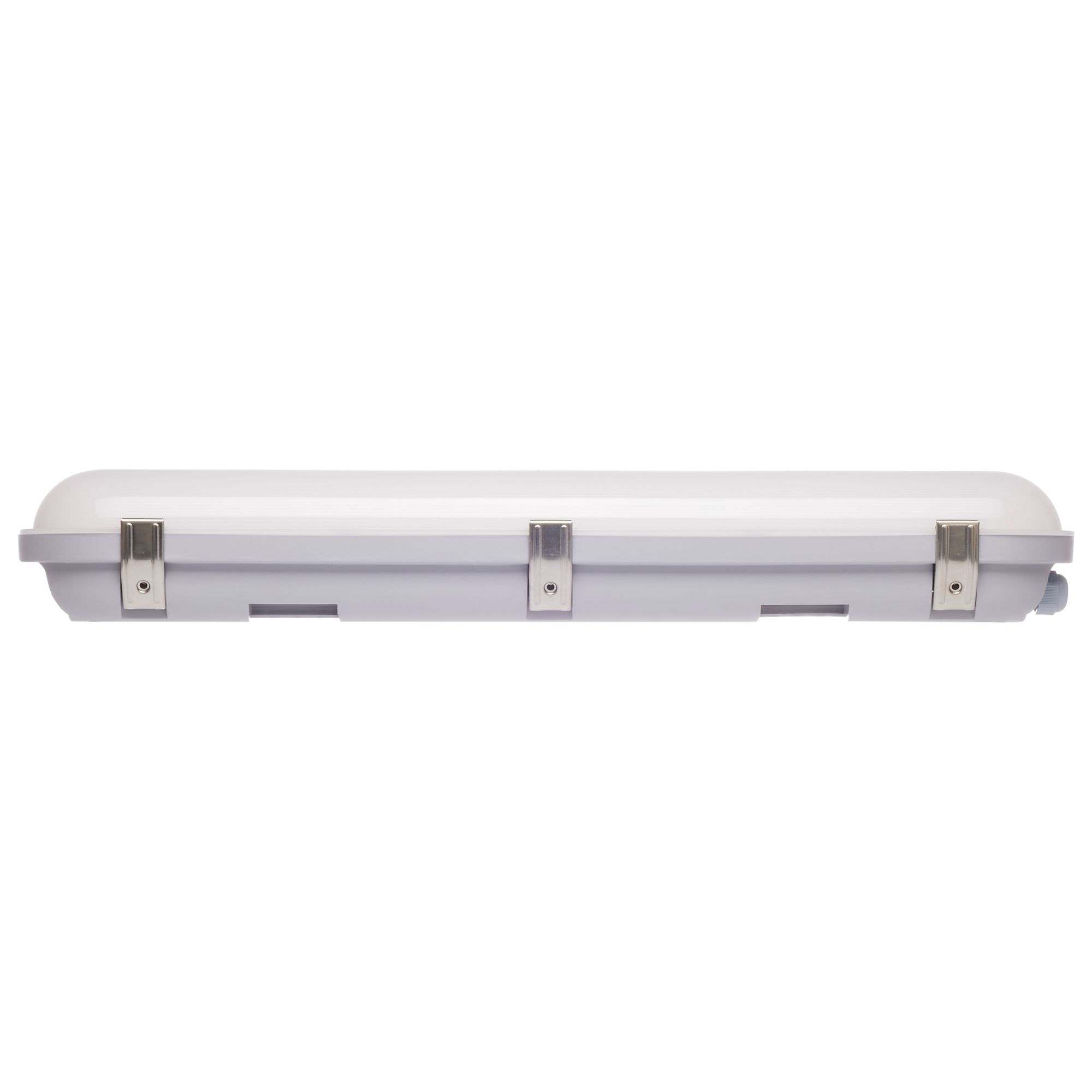 Image 4 2 Foot; 20W; Vapor Proof Linear Fixture with Integrated Microwave Sensor more views