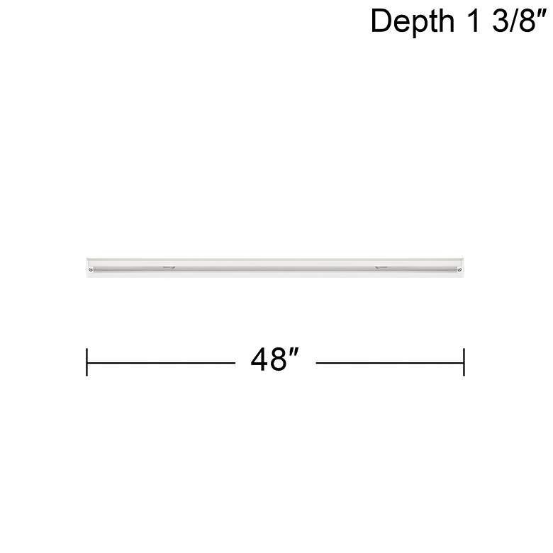 Image 4 2-Foot Halo Compatible White Track more views