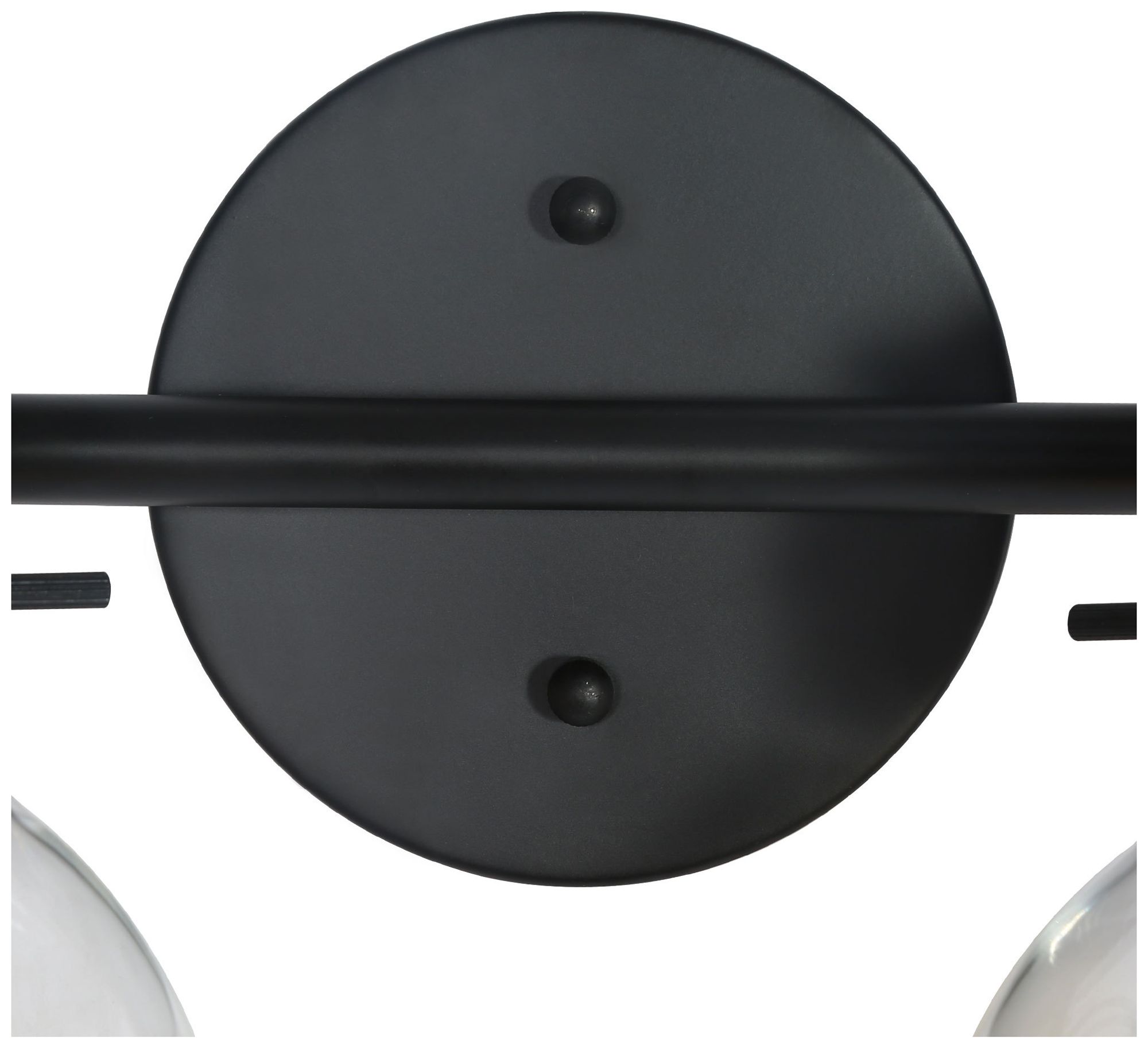 Image 4 2-Light 13" wide Black Bath Light more views