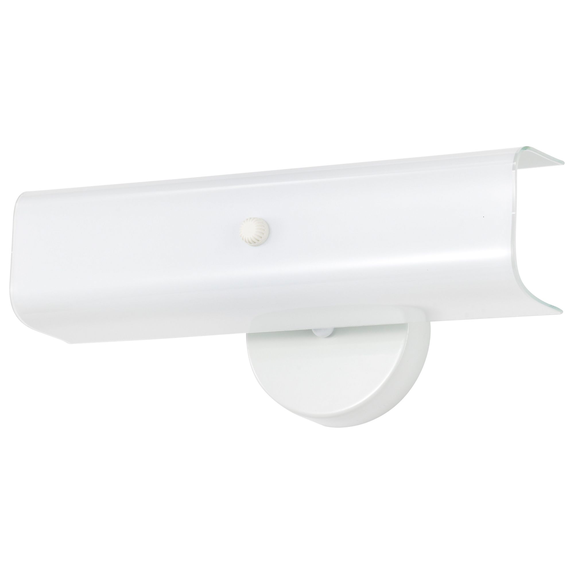 Image 7 2 Light - 14" - Vanity - with White "U" Channel Glass - Whit more views