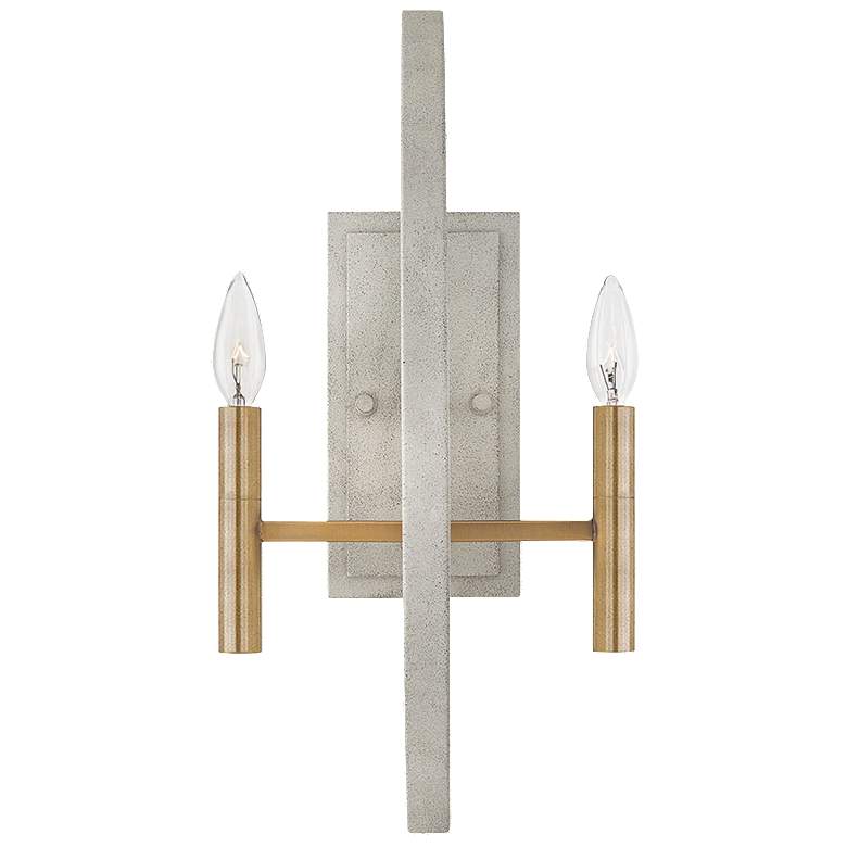 Image 1 2 Light 20" Tall Wall Sconce