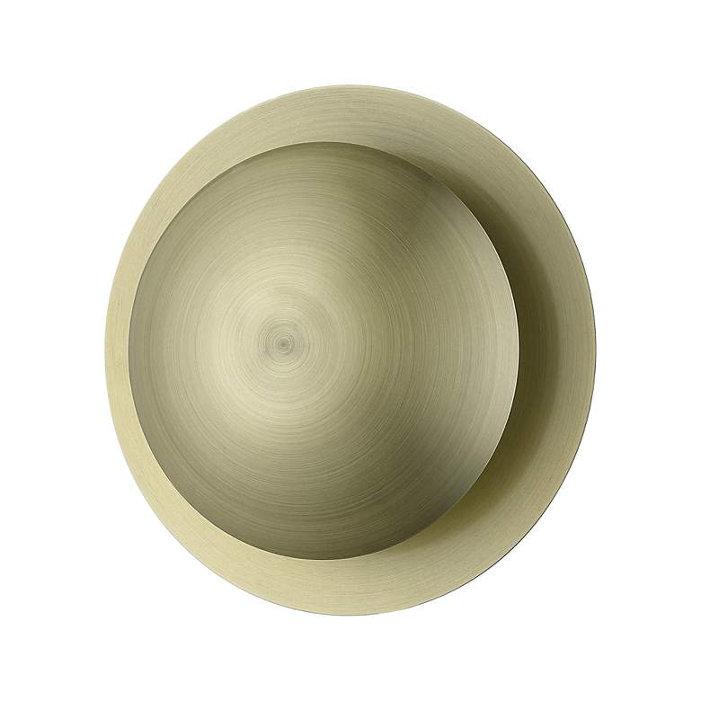 Image 4 2 Light Antique Brass Medium Semi-Flush/ Wall Sconce more views