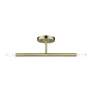 4_2 Light Antique Brass Semi-Flush more views
