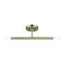 5_2 Light Antique Brass Semi-Flush more views