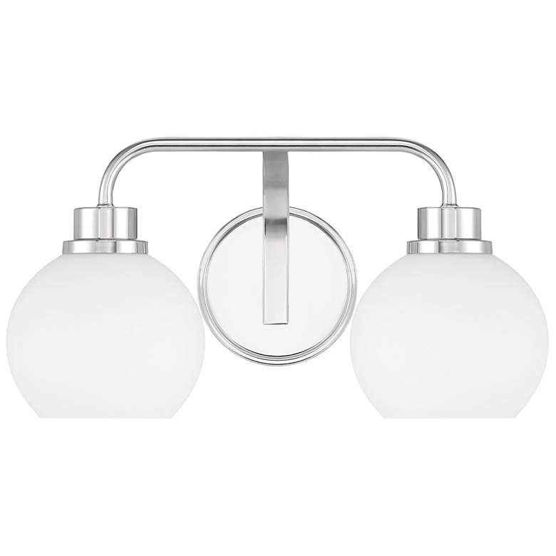 Image 2 2-Light Bathroom Vanity Light in Chrome more views