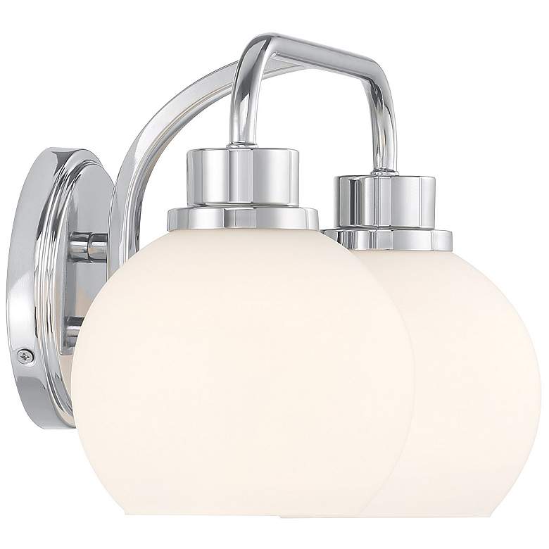 Image 5 2-Light Bathroom Vanity Light in Chrome more views