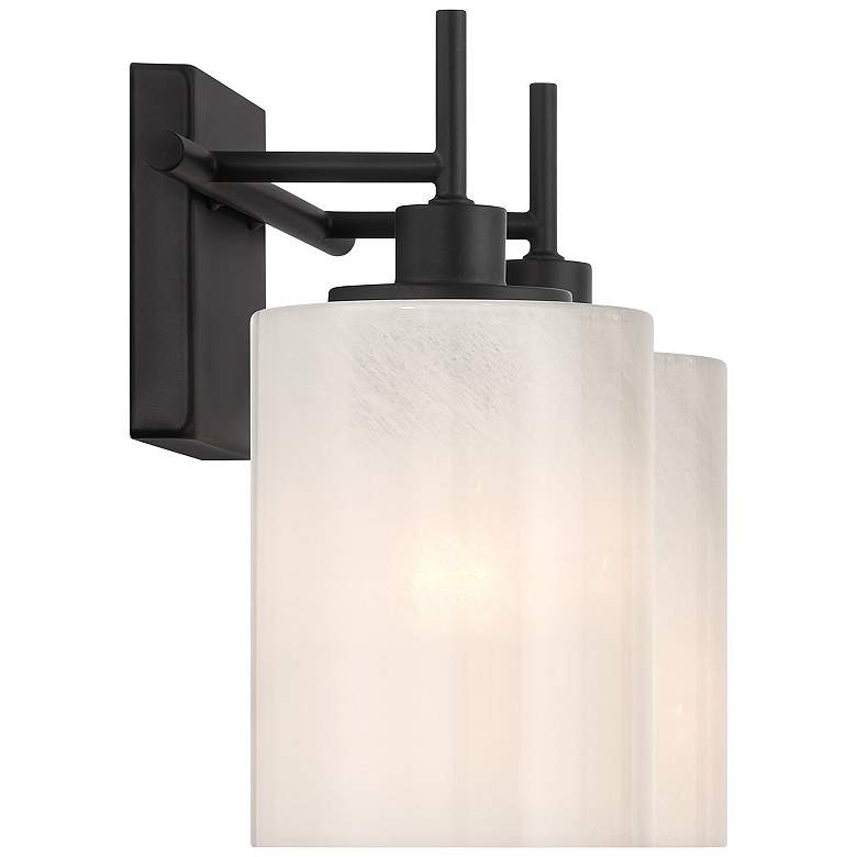 Image 5 2-Light Bathroom Vanity Light in Matte Black more views