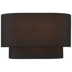 2 Light Black ADA Sconce