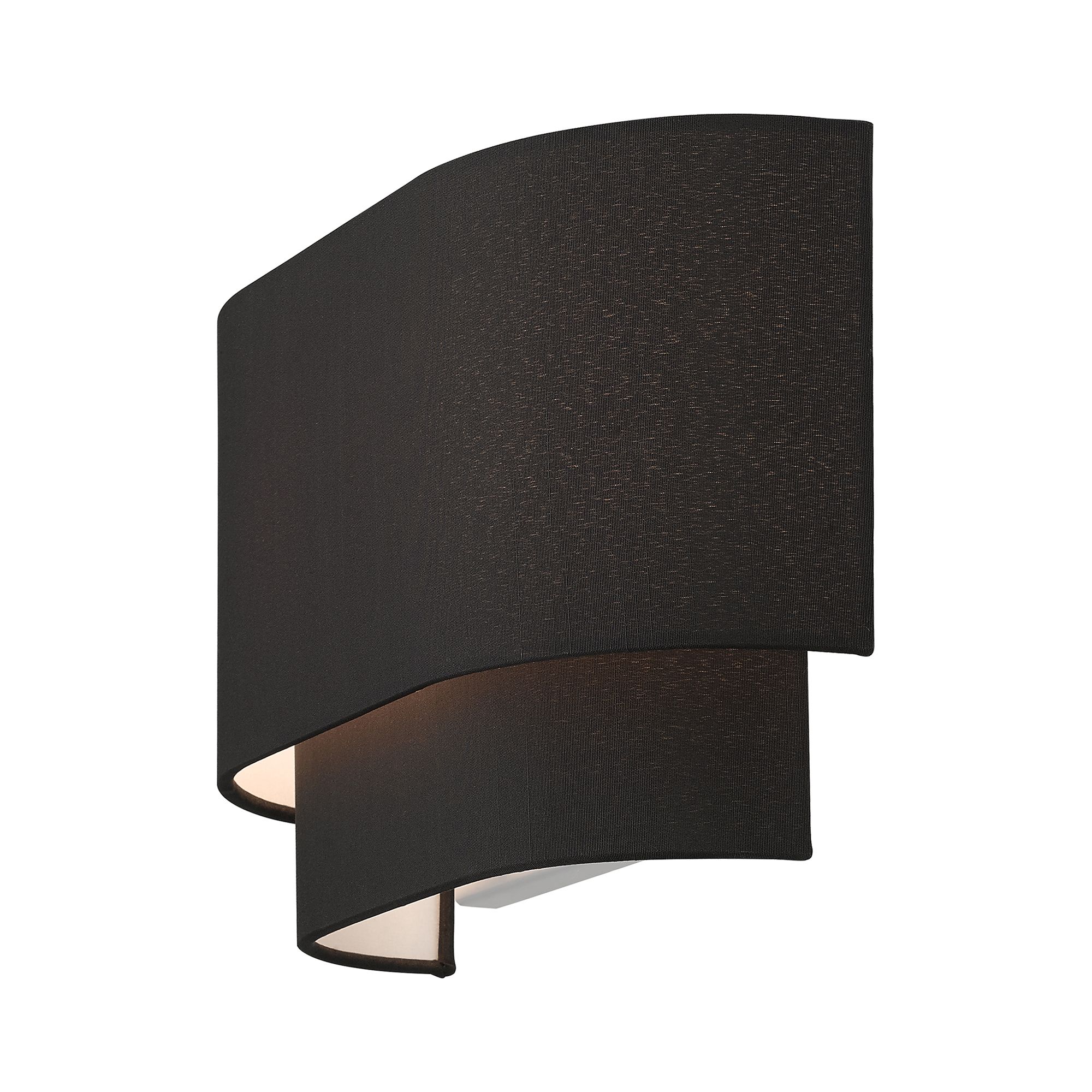 2 Light Black ADA Sconce