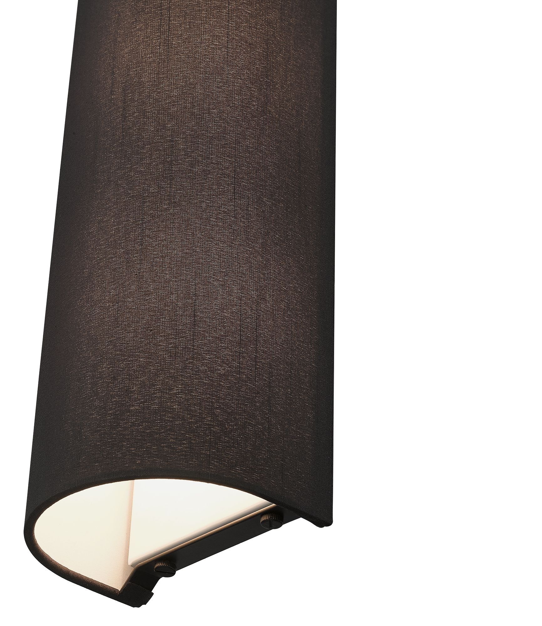 2 Light Black ADA Sconce