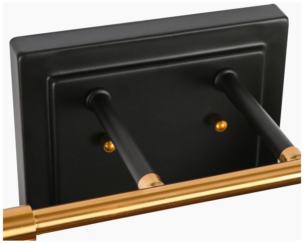 Image 6 2-Light Black Bathroom Vanity Light more views