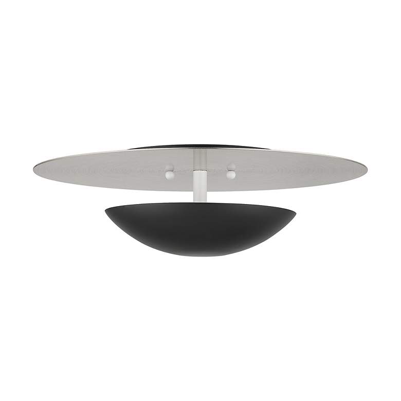 Image 4 2 Light Black Large Semi-Flush more views