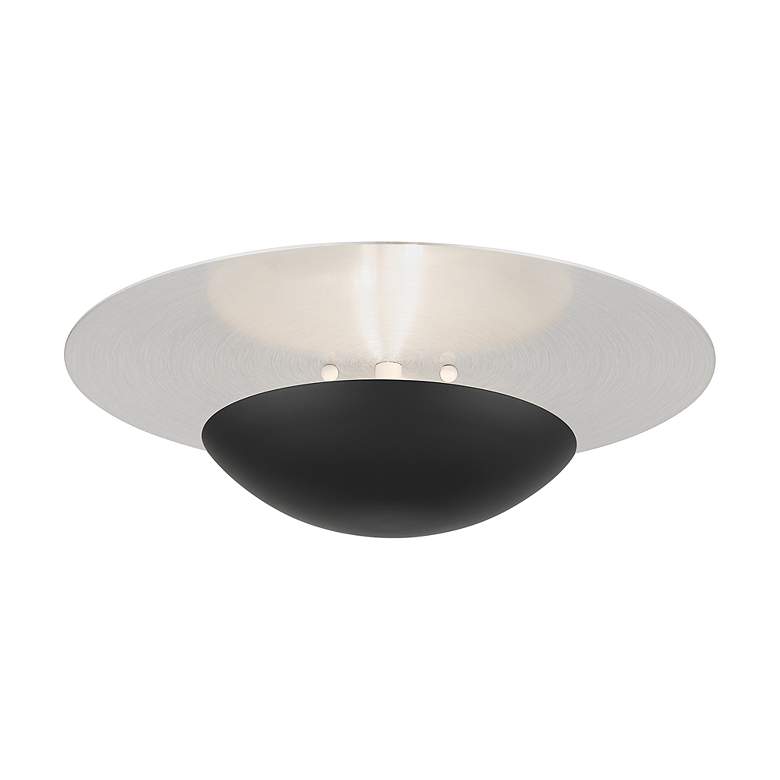Image 6 2 Light Black Large Semi-Flush more views