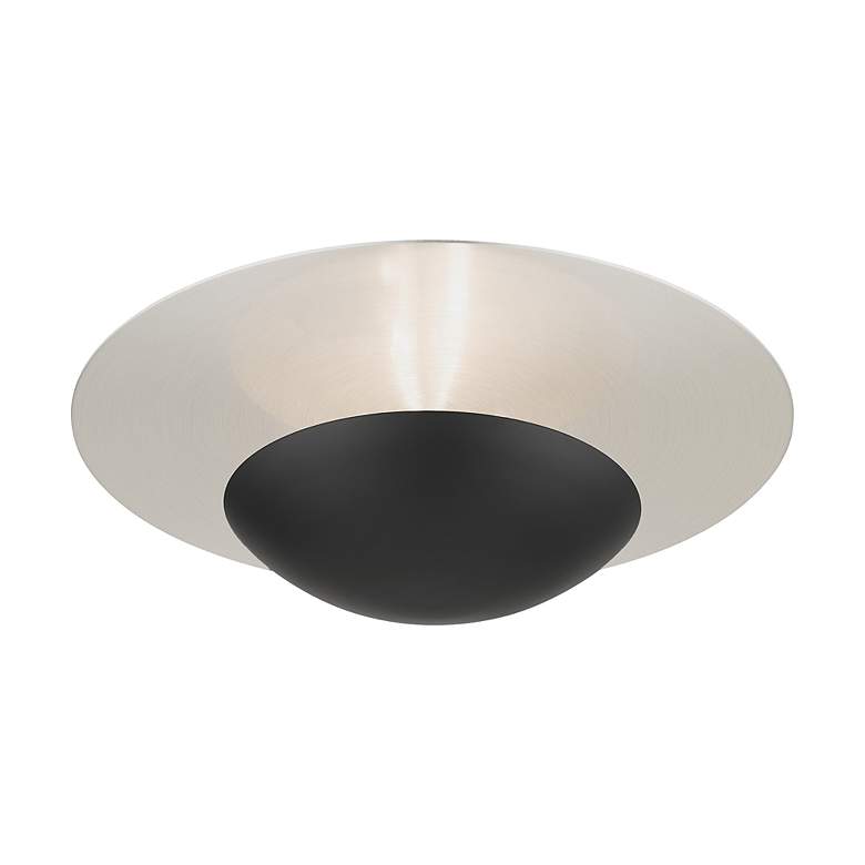 Image 7 2 Light Black Large Semi-Flush more views