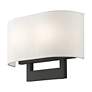 6_2 Light Black Medium ADA Sconce more views