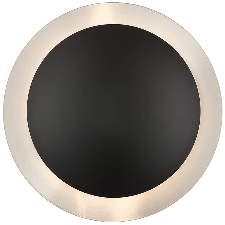 Image 1 2 Light Black Medium Semi-Flush