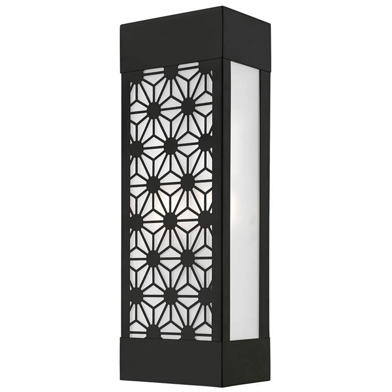 Image 1 2 Light Black Outdoor ADA Sconce