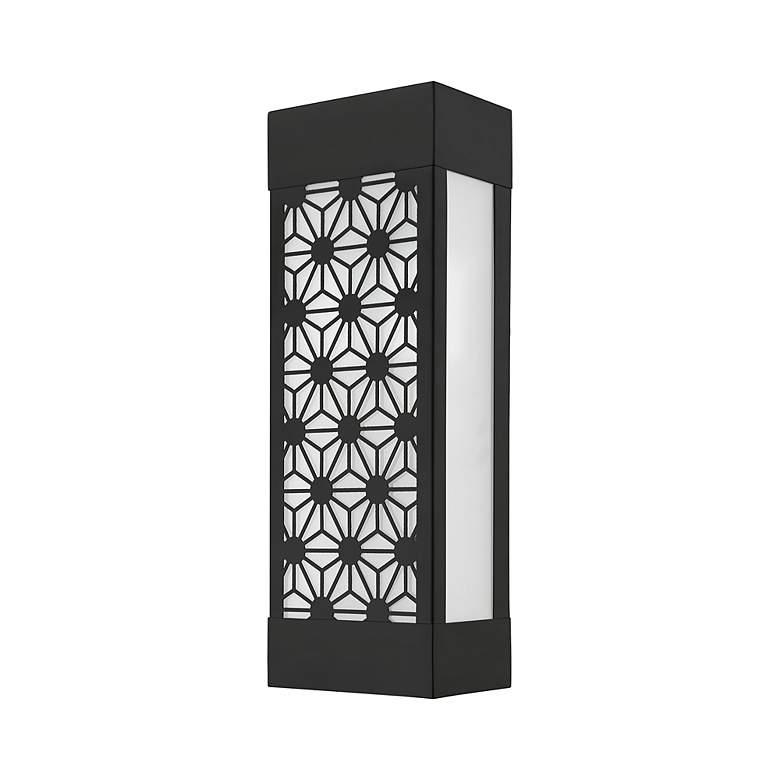 Image 3 2 Light Black Outdoor ADA Sconce more views