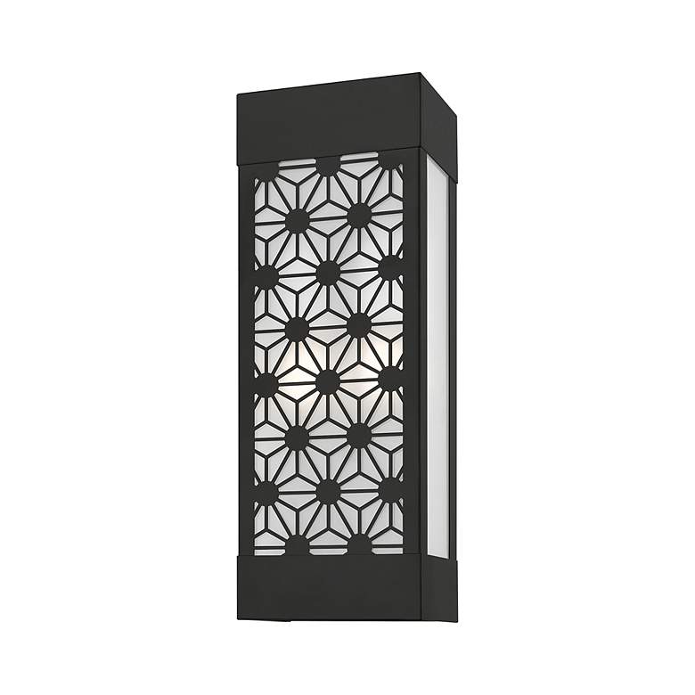 Image 6 2 Light Black Outdoor ADA Sconce more views