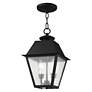 5_2 Light Black Outdoor Pendant Lantern more views