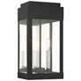 2_2 Light Black Outdoor Wall Lantern