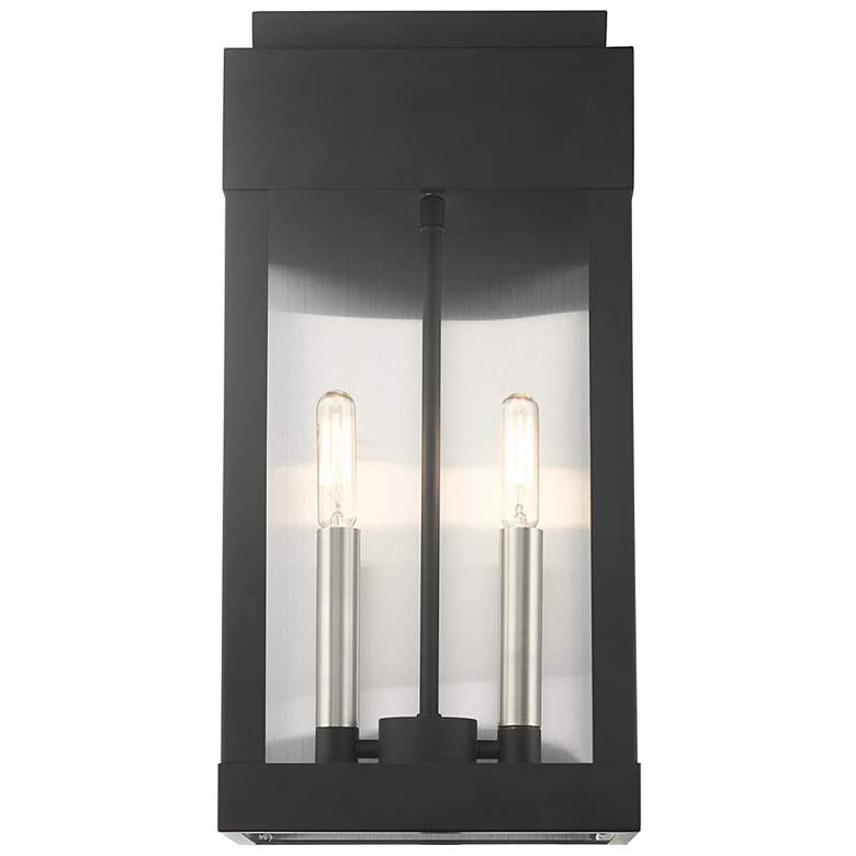 Image 5 2 Light Black Outdoor Wall Lantern more views