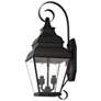 4_2 Light Black Outdoor Wall Lantern more views