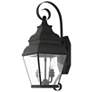 7_2 Light Black Outdoor Wall Lantern more views
