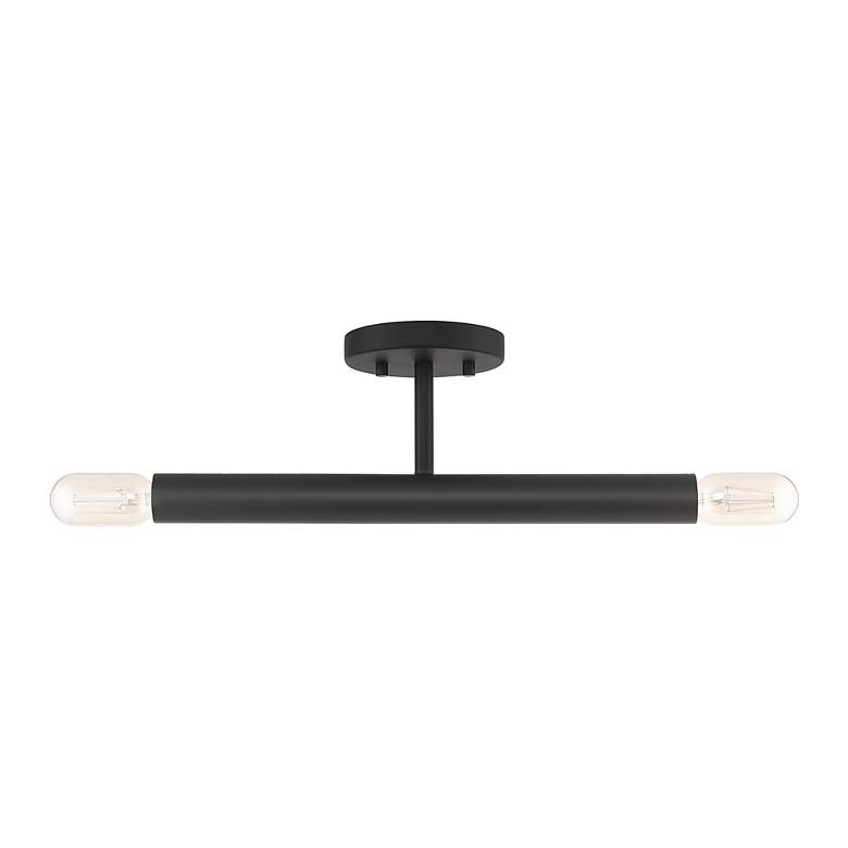 Image 3 2 Light Black Semi-Flush more views