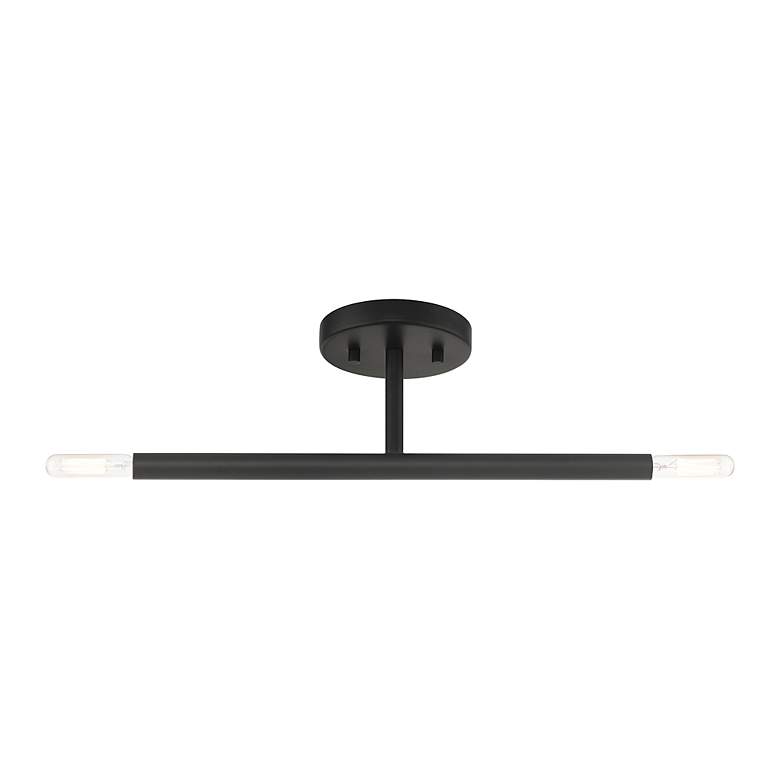 Image 4 2 Light Black Semi-Flush more views
