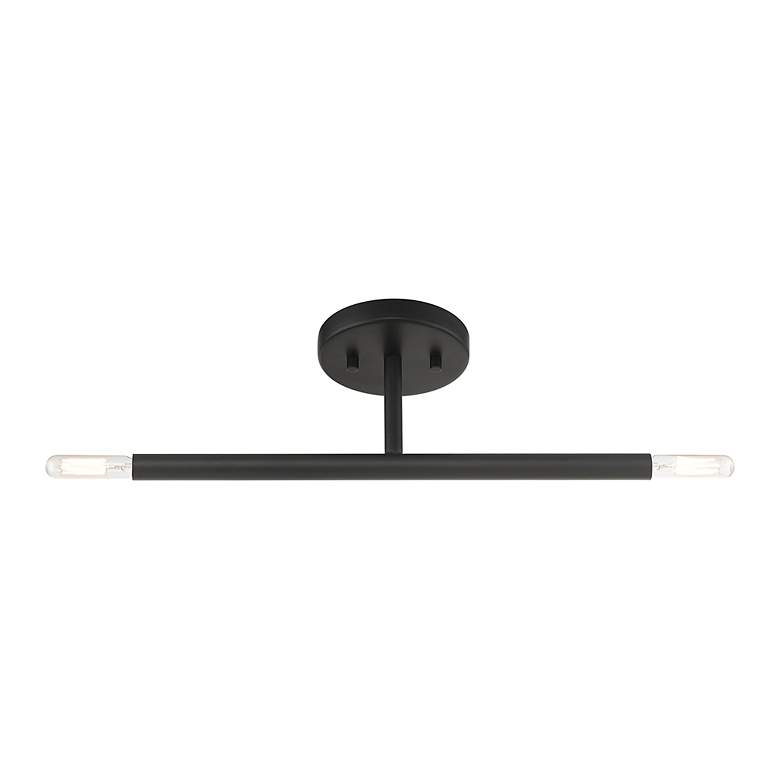 Image 5 2 Light Black Semi-Flush more views