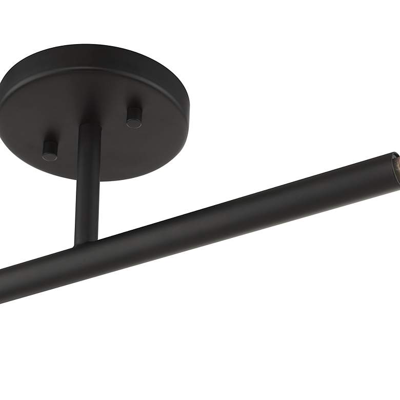 Image 7 2 Light Black Semi-Flush more views