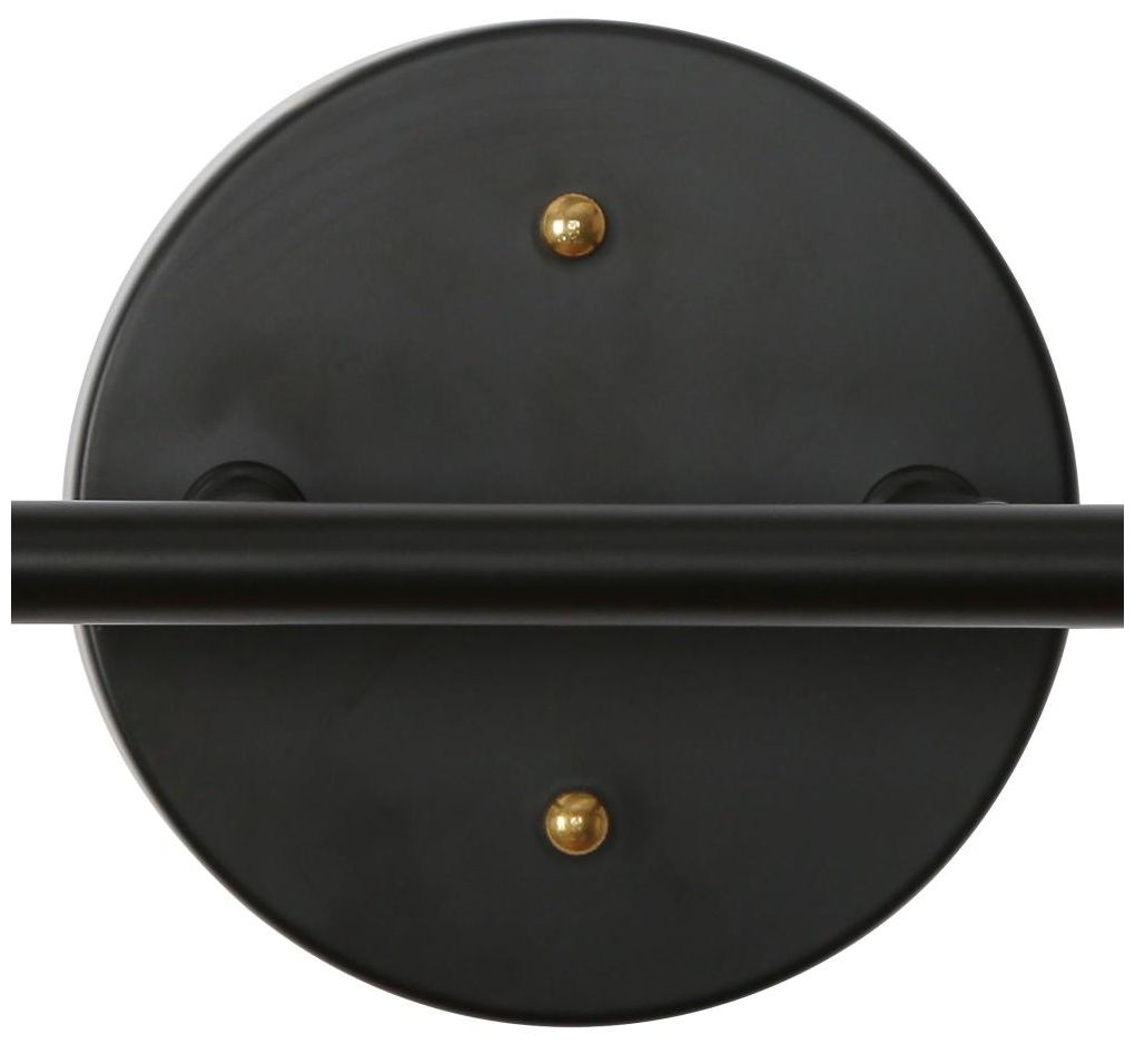 Image 3 2-Light Brass Gold Bathroom Vanity Light more views