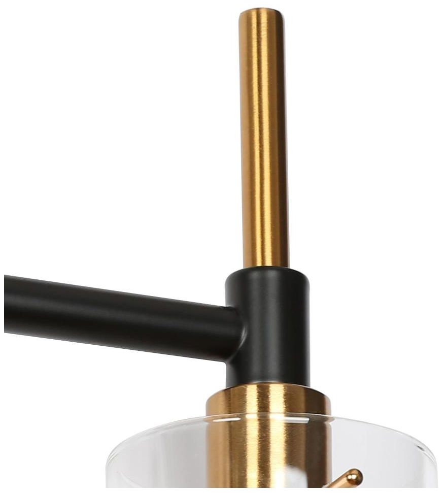 Image 5 2-Light Brass Gold Bathroom Vanity Light more views