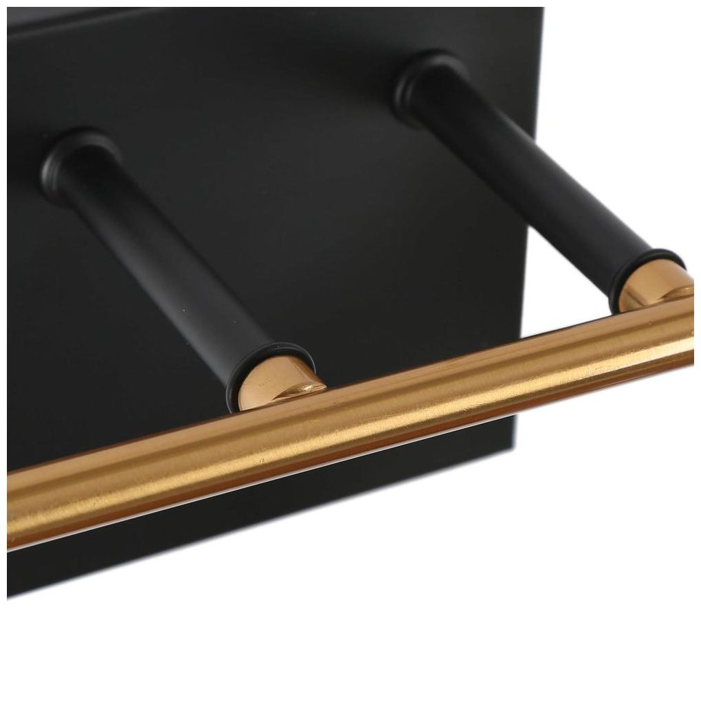 Image 5 2-Light Brass Gold Pumpkin-Shaped Bathroom Vanity Light more views