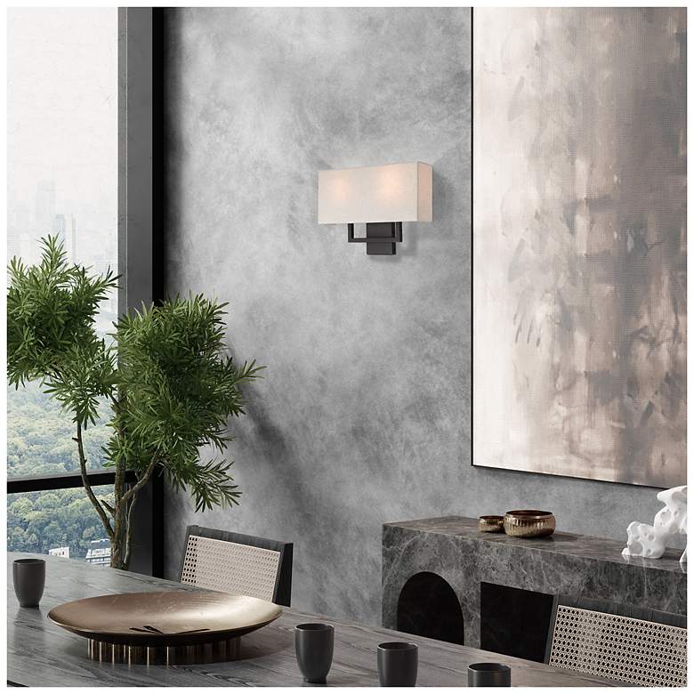 Image 6 2 Light Bronze ADA Wall Sconce more views
