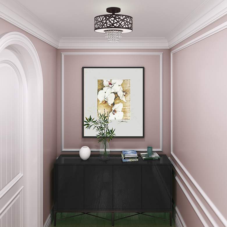 Image 6 2 Light Bronze Ceiling Mount more views