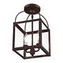 6_2 Light Bronze Convertible Mini Pendant/Ceiling Mount more views