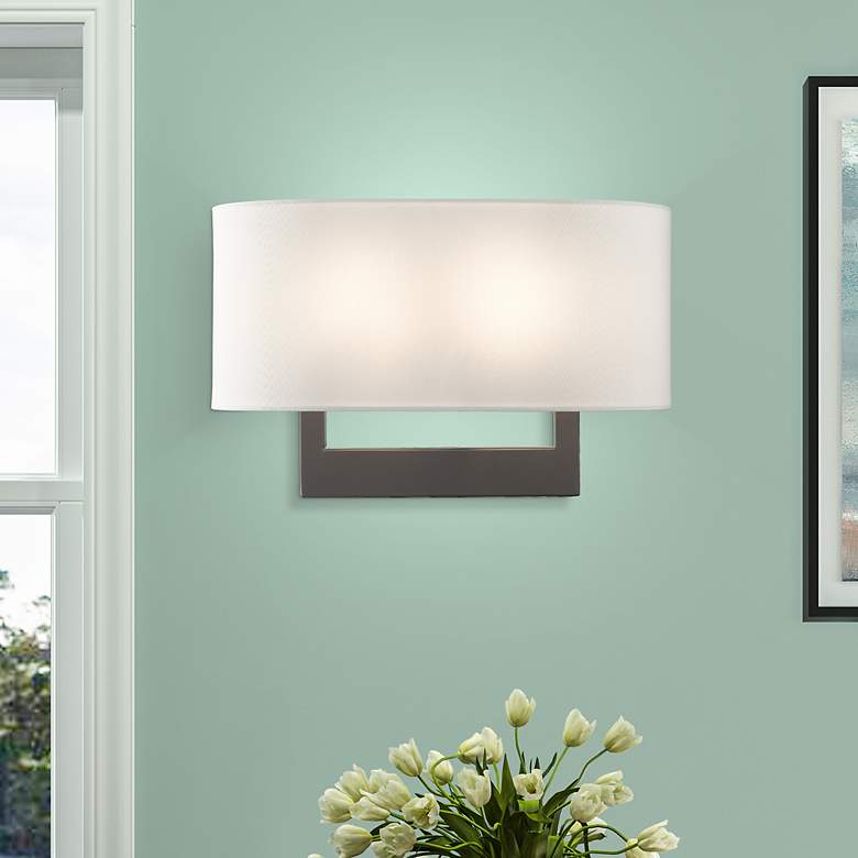 Image 1 2 Light Bronze Large ADA Sconce