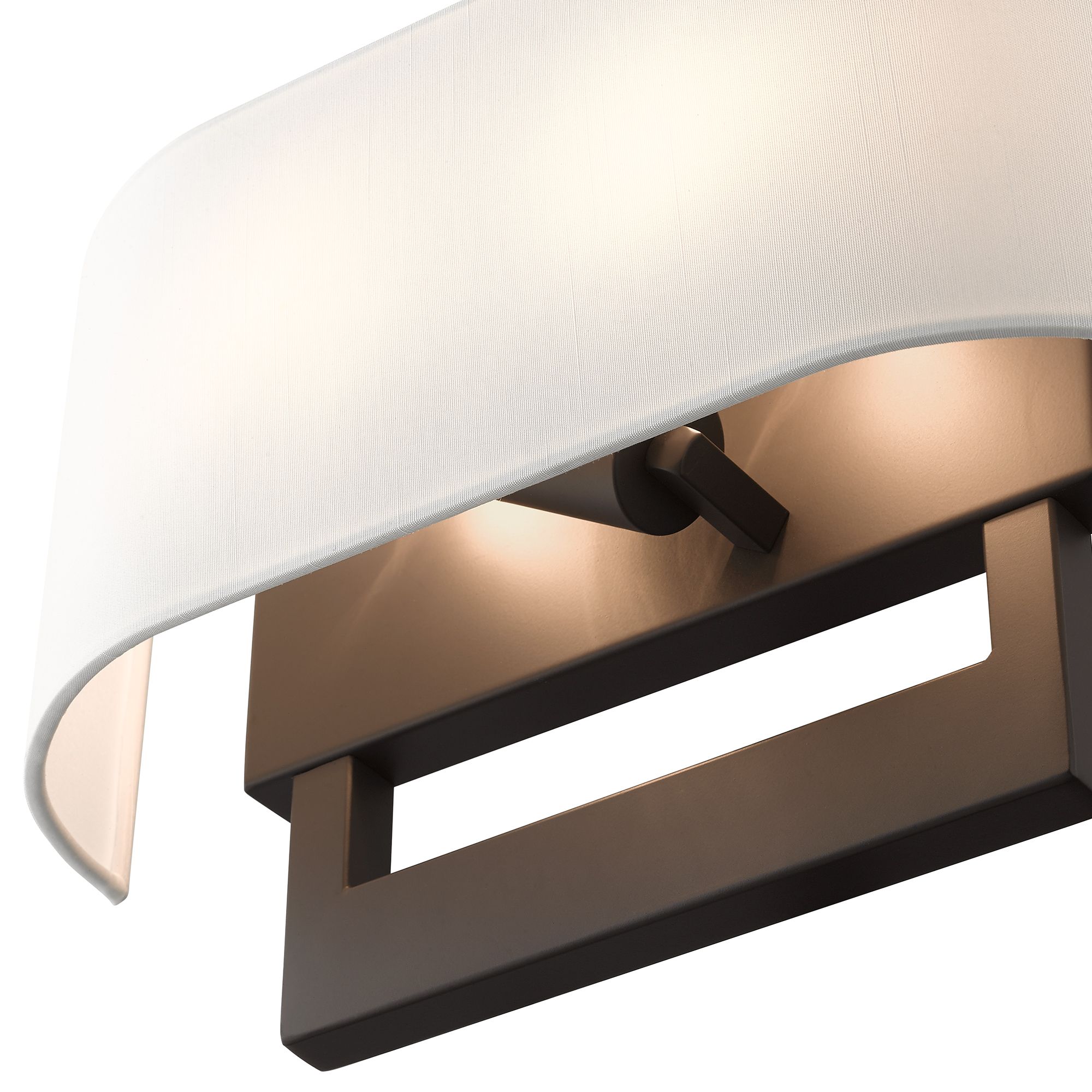 2 Light Bronze Large ADA Sconce
