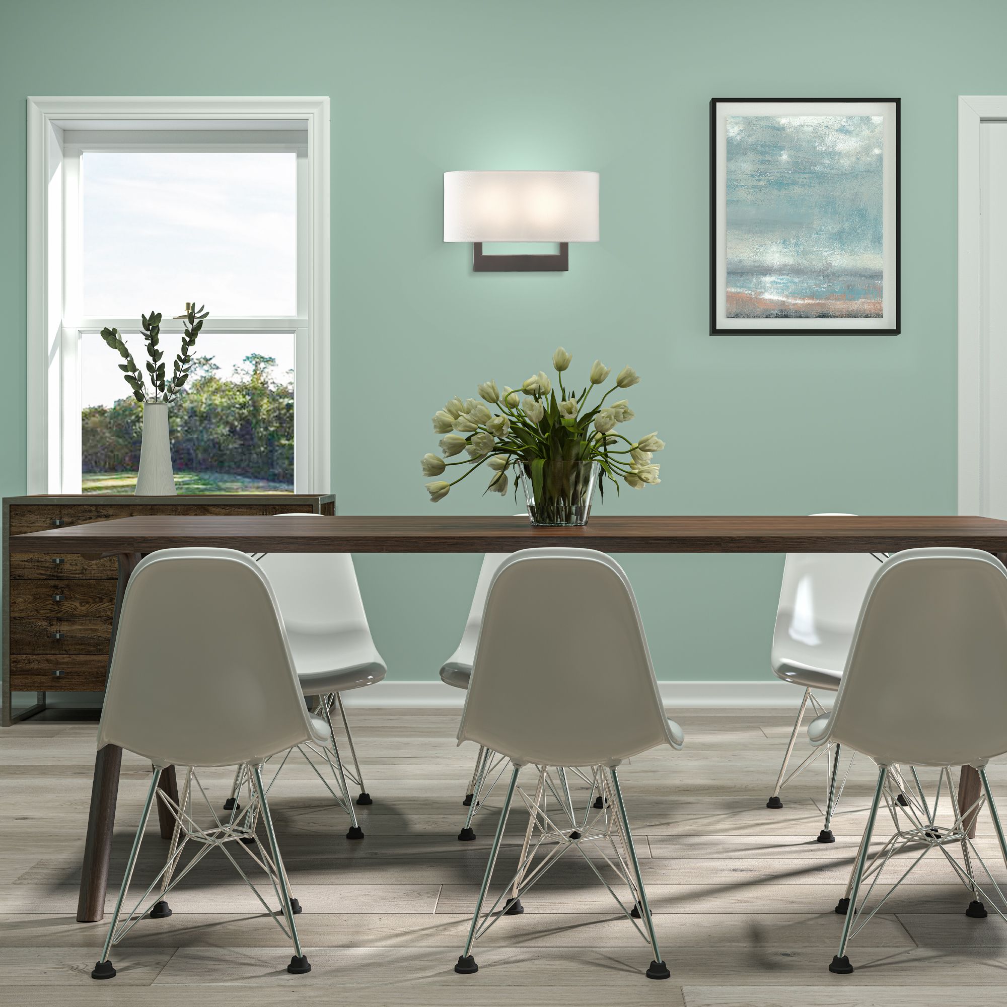 2 Light Bronze Large ADA Sconce