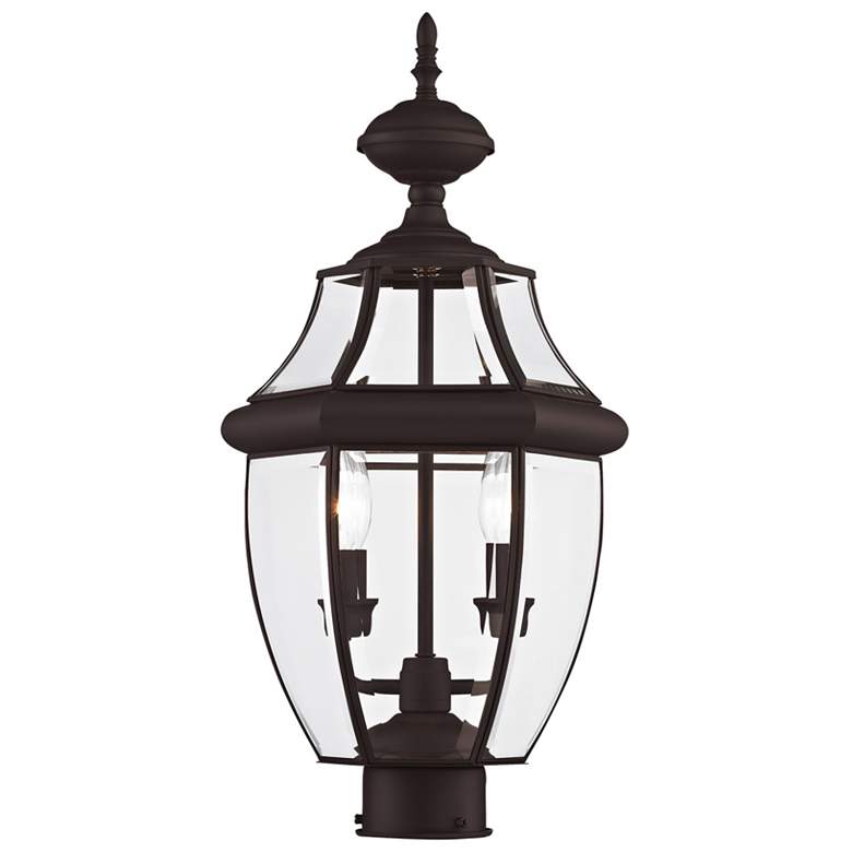 Image 1 2 Light Bronze Outdoor Post Top Lantern