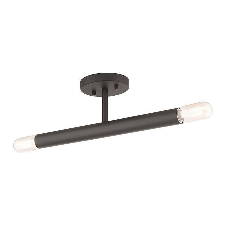 Image 6 2 Light Bronze Semi-Flush more views