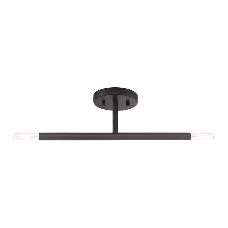 Image 4 2 Light Bronze Semi-Flush more views