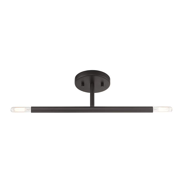 Image 5 2 Light Bronze Semi-Flush more views