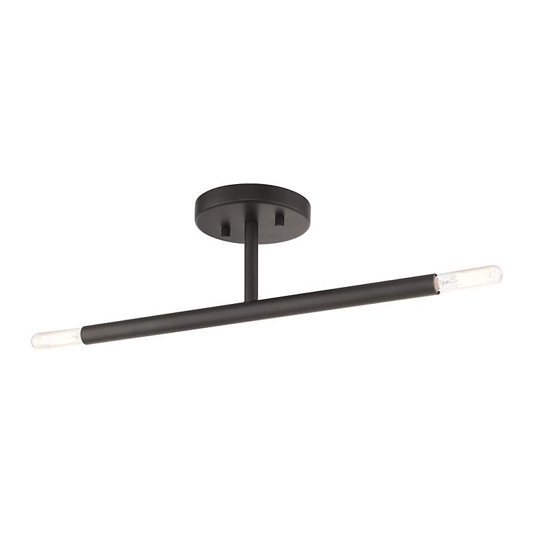 Image 6 2 Light Bronze Semi-Flush more views