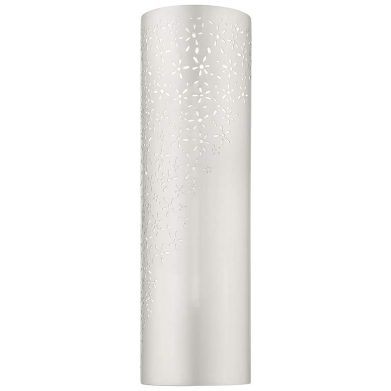 Image 1 2 Light Brushed Nickel ADA Sconce