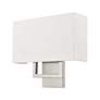 3_2 Light Brushed Nickel ADA Wall Sconce more views